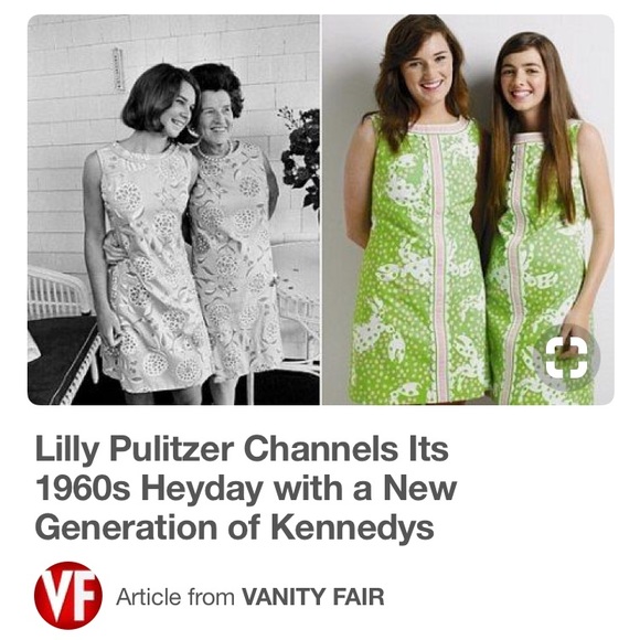 LILLY PULITZER CRABBY SHIFT DRESS 2 *RARE* - Picture 3 of 6